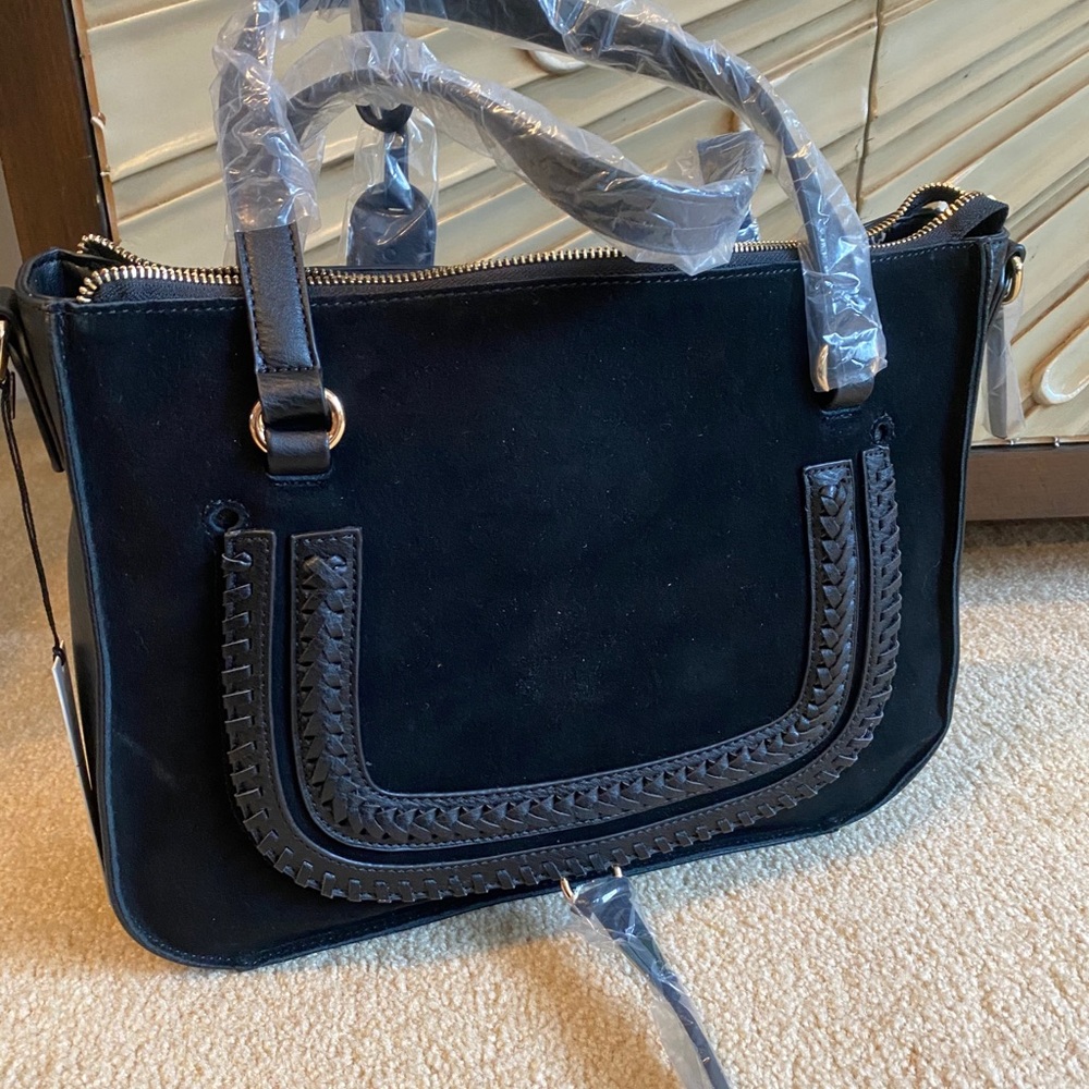 NWT Black Sole Society Destin Satchel
